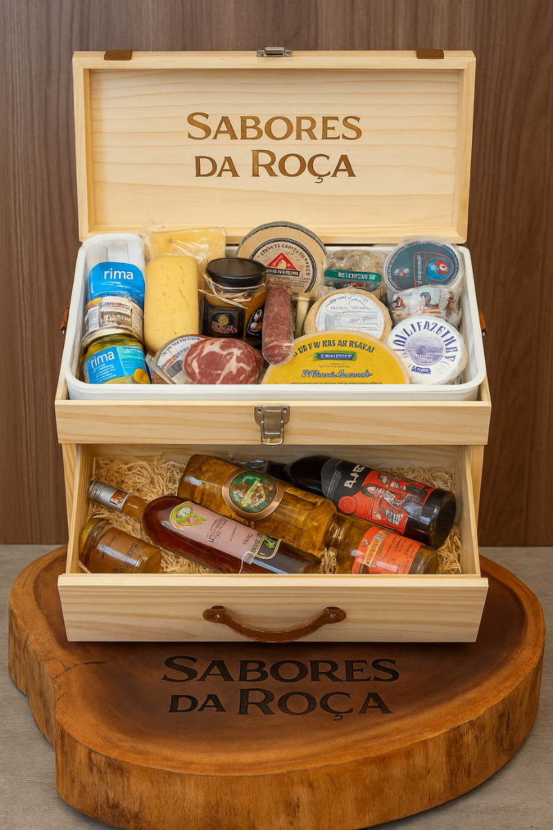 PROMOÇÃO DE ANIVERSÁRIO! - Baú Especial - Os Melhores Queijos Artesanais de Minas Gerais